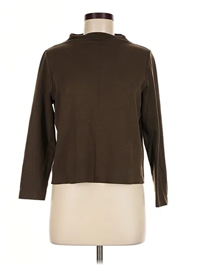 Pre-owned Moussy Long Sleeve Turtleneck In Brown