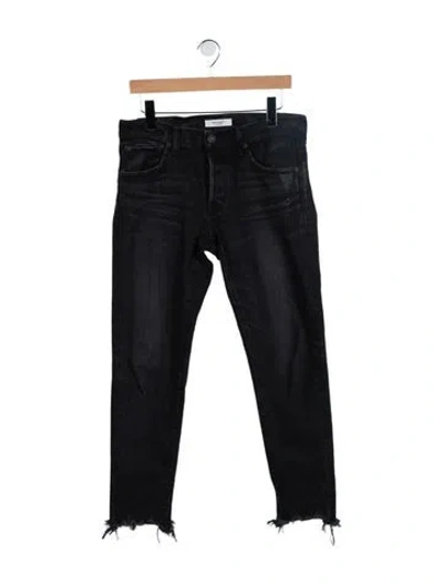 Pre-owned Moussy Mid-rise Skinny Leg Jeans In Blue