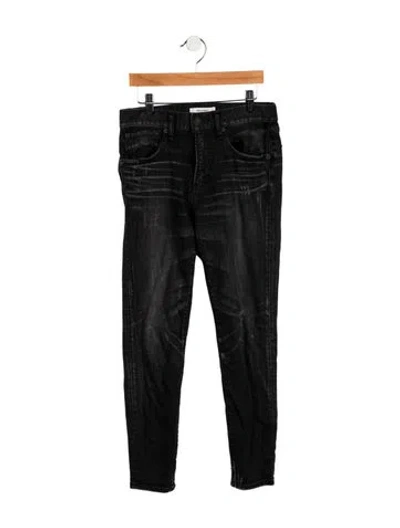 Pre-owned Moussy Mid-rise Skinny Leg Jeans In Blue