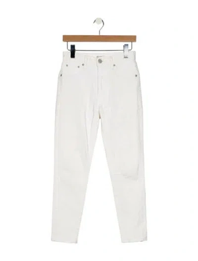 Pre-owned Moussy Mid-rise Skinny Leg Jeans In Neutral