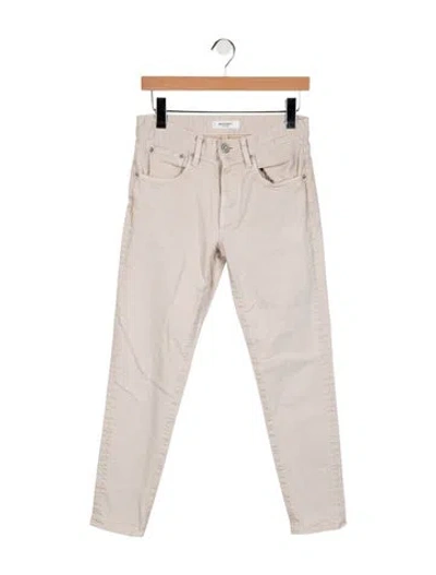 Pre-owned Moussy Mid-rise Skinny Leg Jeans In Neutral