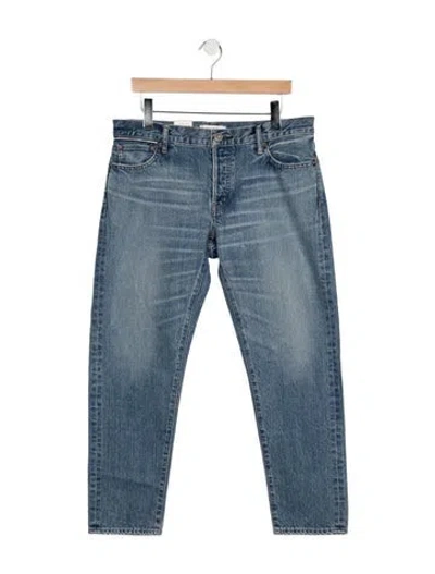 Pre-owned Moussy Mid-rise Straight Leg Jeans W/ Tags In Blue