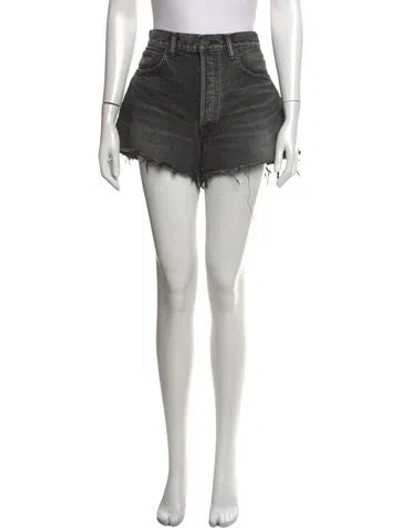 Pre-owned Moussy Mini Shorts In Black