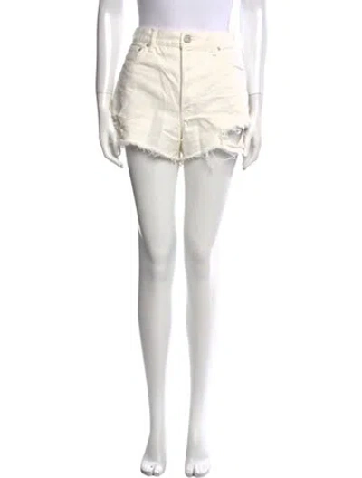 Pre-owned Moussy Mini Shorts In Blue