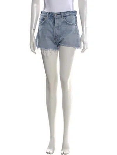 Pre-owned Moussy Mini Shorts In Blue
