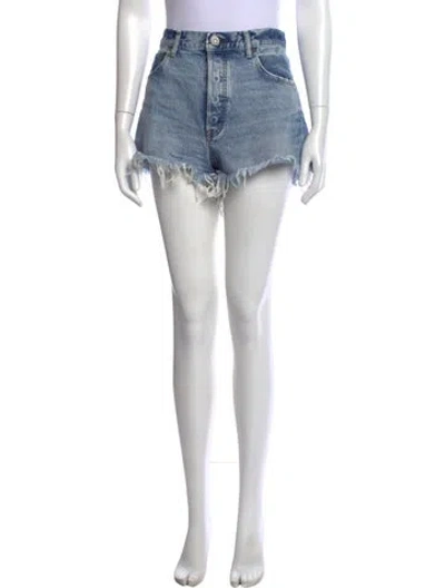 Pre-owned Moussy Mini Shorts In Blue