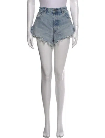Pre-owned Moussy Mini Shorts In Blue