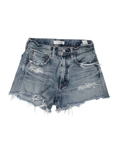 Pre-owned Moussy Mini Shorts In Blue