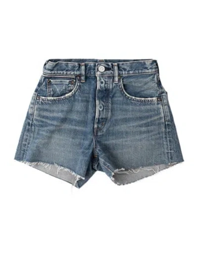 Pre-owned Moussy Mini Shorts In Blue