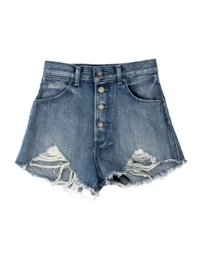 Pre-owned Moussy Mini Shorts In Blue
