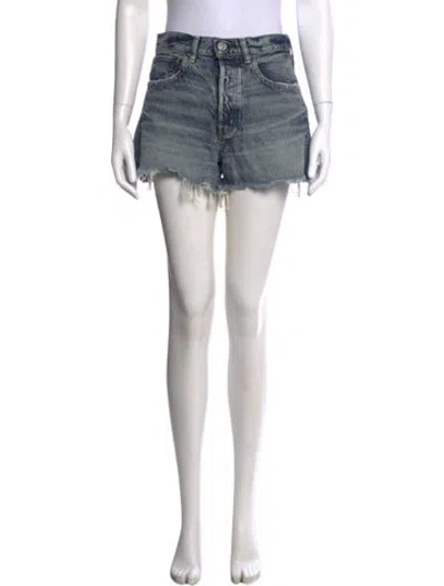 Pre-owned Moussy Mini Shorts In Blue