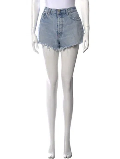 Pre-owned Moussy Mini Shorts In Blue