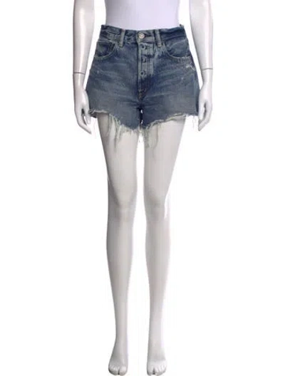Pre-owned Moussy Mini Shorts In Blue