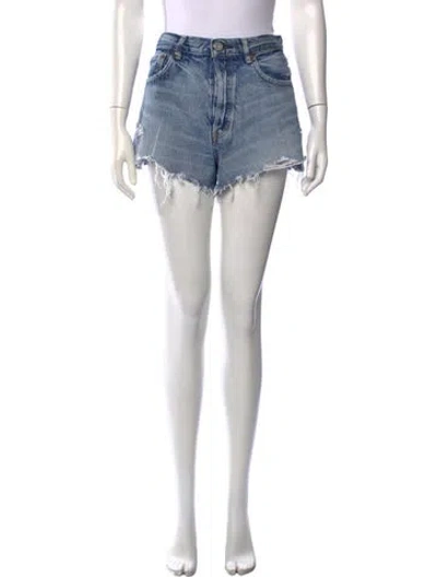 Pre-owned Moussy Mini Shorts In Blue