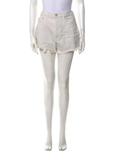Pre-owned Moussy Mini Shorts In Neutral