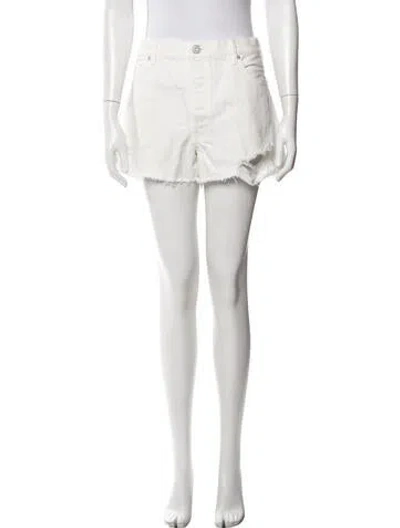 Pre-owned Moussy Mini Shorts In Neutral