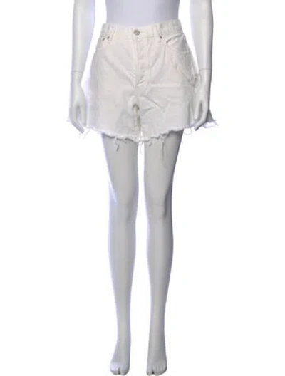 Pre-owned Moussy Mini Shorts In Neutral