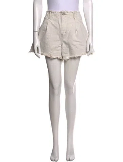 Pre-owned Moussy Mini Shorts In Neutrals