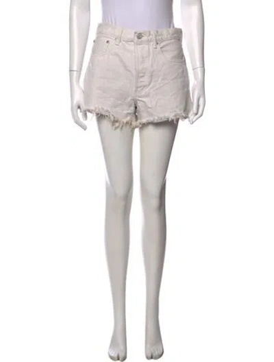 Pre-owned Moussy Mini Shorts In Neutrals