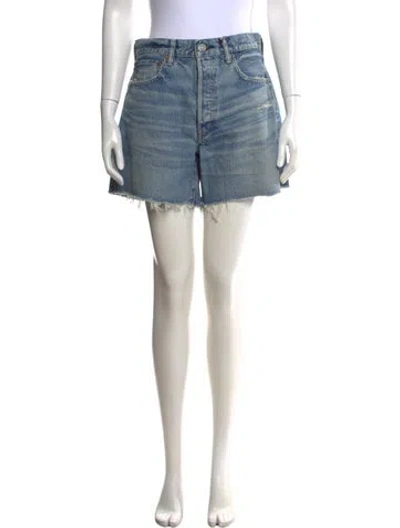 Pre-owned Moussy Mini Shorts W/ Tags In Blue