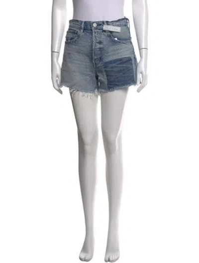 Pre-owned Moussy Mini Shorts W/ Tags In Blue