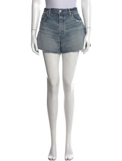 Pre-owned Moussy Mini Shorts W/ Tags In Blue