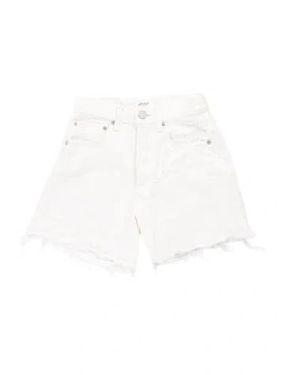Pre-owned Moussy Mini Shorts In White