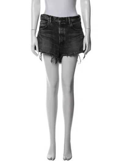 Pre-owned Moussy Mini Shorts In White