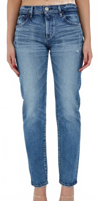 Moussy Mv Mallard Slim Straight In Dark Blue