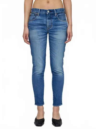 Moussy Nunda Skinny Jeans In Blue