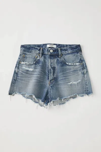 Moussy Packard Shorts In Blue