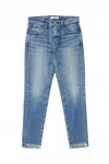 Moussy Placida Skinny In Blue In Blue