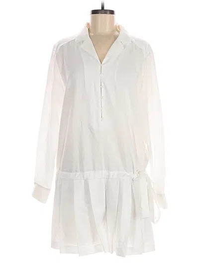 Pre-owned Moussy Romper In White