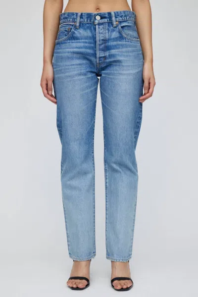 Moussy Sahlen Straight Jean In Light Blue