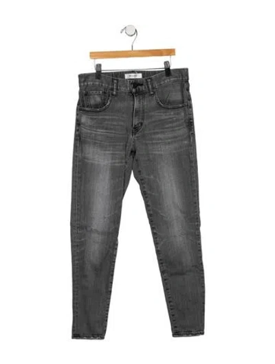 Pre-owned Moussy Skinny Leg Pants In Gray