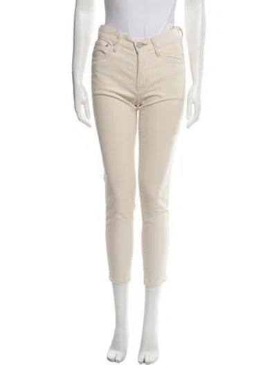 Pre-owned Moussy Skinny Leg Pants In Neutral
