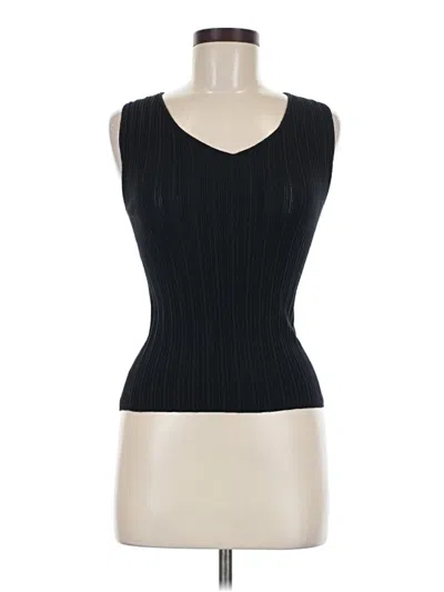 Pre-owned Moussy Sleeveless T-shirt In Black