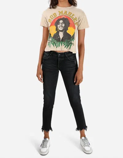 Moussy Staley Tapered Jean In Black