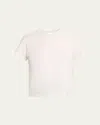 Moussy Vintage Basic Crewneck Tee In Pink