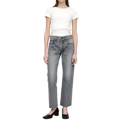 Moussy Vintage Boothbay Jeans In Light Black In Multi