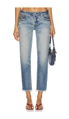 Moussy Vintage Bretton Tapered In Blue