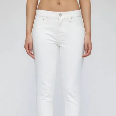 Moussy Vintage Buffalo Skinny Jeans In White