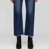 MOUSSY VINTAGE CAPAC WIDE STRAIGHT CROPPED JEAN