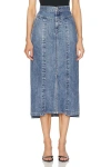 Moussy Vintage Clovernook Skirt In Blue