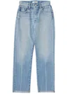 Moussy Vintage Cumberland Straight-leg Jeans In Blue