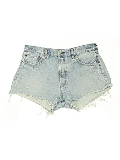 Pre-owned Moussy Vintage Denim Shorts In Blue