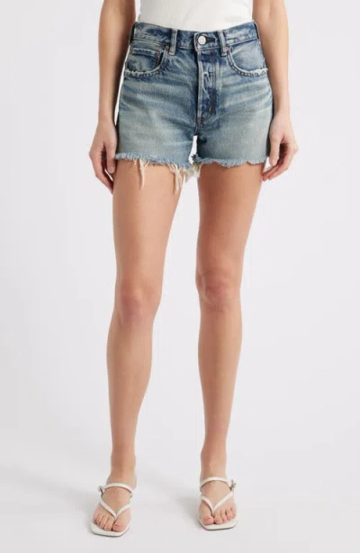 Moussy Vintage Douglaston Ripped Denim Cutoff Shorts