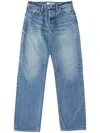 Moussy Vintage Cumberland Straight-leg Jeans In Blue