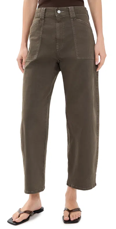 Moussy Vintage Gusset Cargo Pants Brown