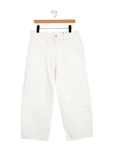 Pre-owned Moussy Vintage High-rise Wide Leg Jeans W/ Tags In Neutral